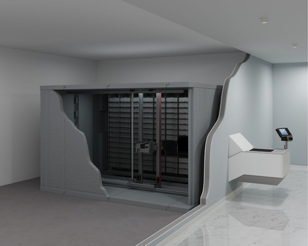 SafeStore Auto Midi deposit system